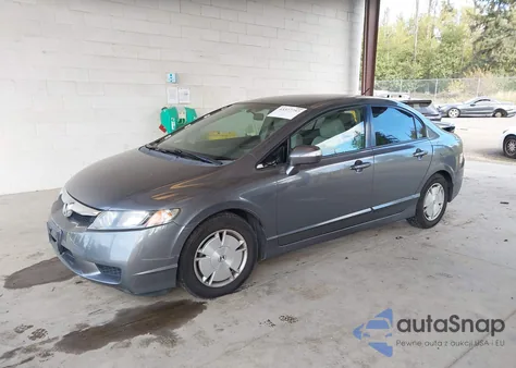 2009 Honda Civic Hybrid from USA, damaged, VIN JHMFA36279S007190